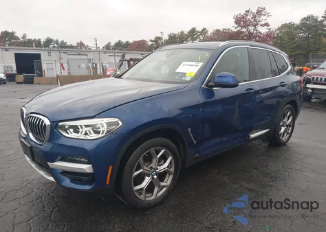 2021 BMW X3 xDrive30I from USA, damaged, VIN 5UXTY5C07M9F93647